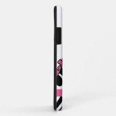 Pink Zebra Print iPhone 5 Casemate Fall Case-Mate iPhone Hülle (Hinten/Rechts)