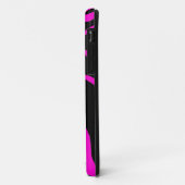 Pink Zebra Stripe Animal Print Case-Mate iPhone Hülle (Hinten/Links)