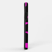 Pink Zebra Stripe Animal Print Case-Mate iPhone Hülle (Hinten/Rechts)