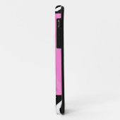 Pink Zebra Stripe Trendy iPhone 5 Fall Case-Mate iPhone Hülle (Hinten/Links)