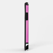 Pink Zebra Stripe Trendy iPhone 5 Fall Case-Mate iPhone Hülle (Hinten/Rechts)