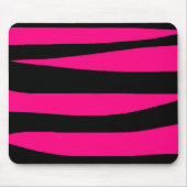 Pink Zebradruck Mousepad (Vorne)