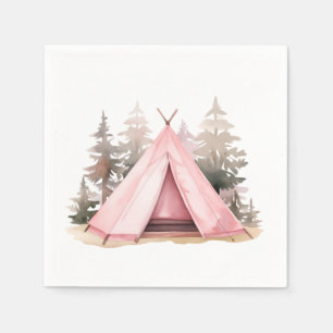 Pink Zent Event Party Napkin Serviette