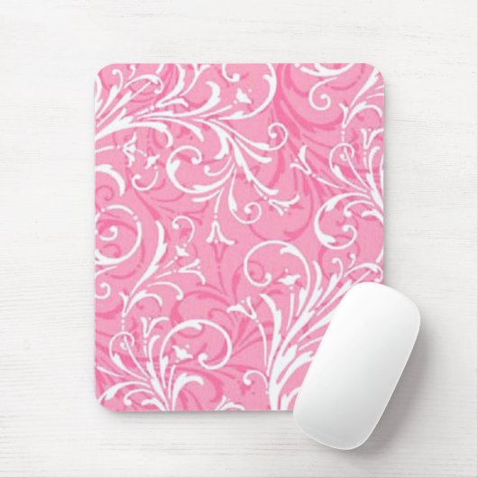 Pink-Ziermousepad Mousepad (Mit Mouse)