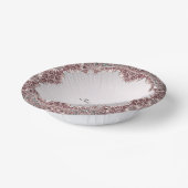 Pink-Zierpapier-Bowles Pappteller (Gewinkelt)