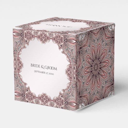 Pink-Zierstiftkasten Geschenkschachtel (Vorderseite)