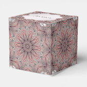 Pink-Zierstiftkasten Geschenkschachtel (Rückseite)