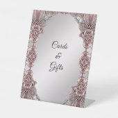 Pink-Ziertabletten Sockelschild (Vorderseite)