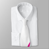 Pink Zigzag Blitz Bolt Novelty Party Neck Tie Krawatte (Gebunden)