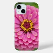 Pink zinnia - floral Case-Mate iPhone hülle (Rückseite)
