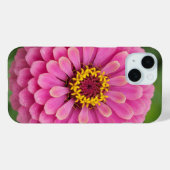 Pink zinnia - floral Case-Mate iPhone hülle (Rückseite (Horizontal))