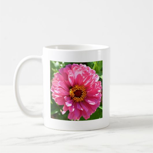 Pink Zinnia Kaffeetasse (Links)