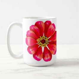 Pink Zinnia Kaffeetasse