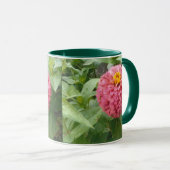 Pink Zinnia Tasse (VorderseiteRechts)