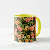Pink Zinnias Tasse (VorderseiteRechts)