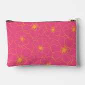 Pink Zipper Pouch Zubehörtasche (Rückseite)