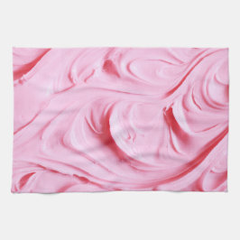 PInk Zuckerguss Swirl Geschirrtuch