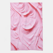PInk Zuckerguss Swirl Geschirrtuch (Vertikal)