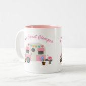 Pink Zuhause Sweet Glamper Tasse (Vorderseite Links)