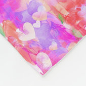Pinkalicious Abstracts Design Fleecedecke (Ecke)