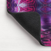 Pinkana Visionelles Fraktal Art Mousepad (Ecke)