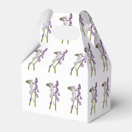 Pinkbells Fabric Pattern. Geschenkschachtel (Rückseite)