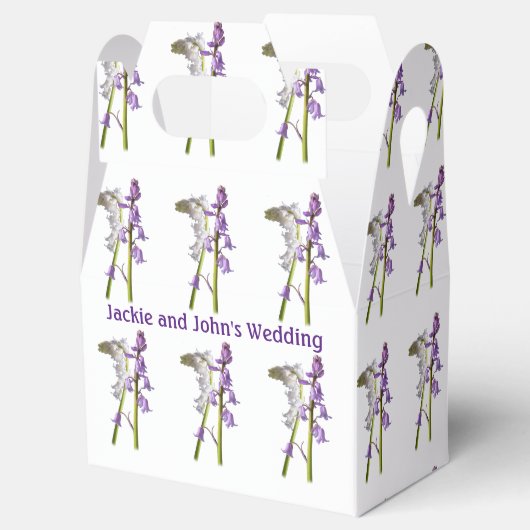 Pinkbells Fabric Pattern. Geschenkschachtel (Geöffnet)