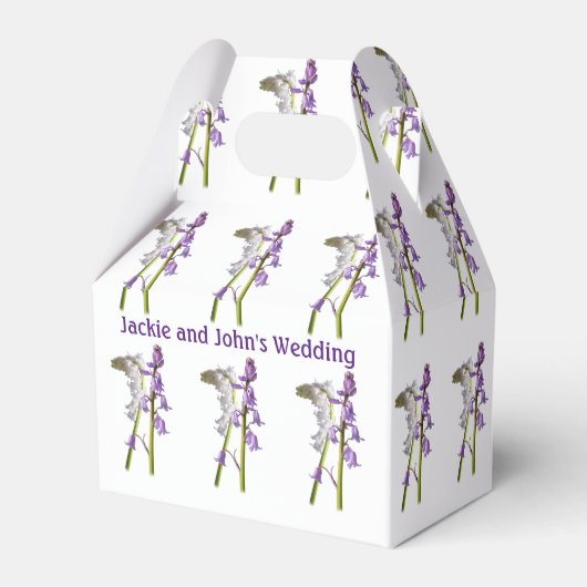 Pinkbells Fabric Pattern. Geschenkschachtel (Vorderseite)