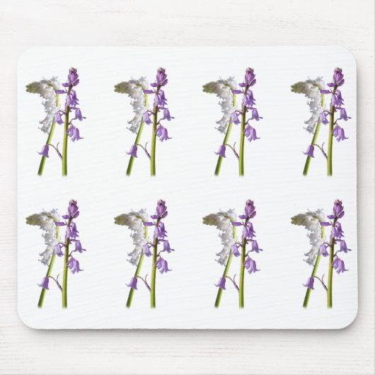 Pinkbells Fabric Pattern. Mousepad (Vorne)