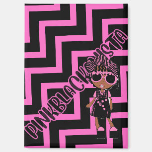 pinkblackanista magnet