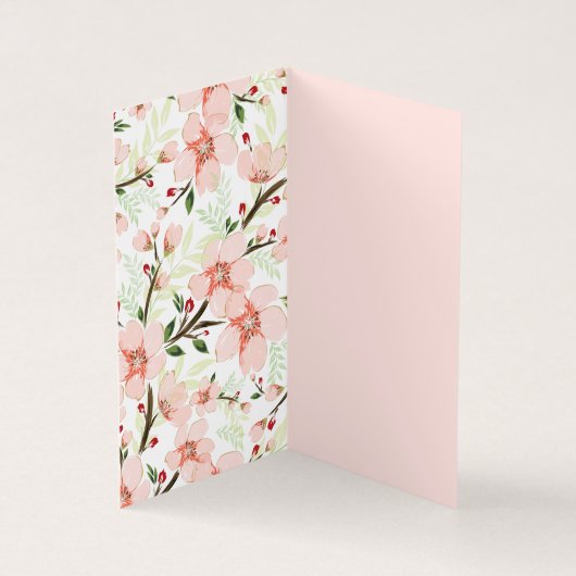 Pinke Blumen (Innenseite)