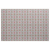 Pinke Blumen | Blumenmuster Stoff (Fat Quarter (45,7 x 55,9 cm))