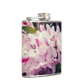 Pinke Blumen Flachmann (Rechts)