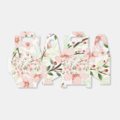 Pinke Blumen Geschenkschachtel (Ungefaltet)