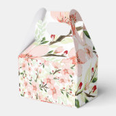 Pinke Blumen Geschenkschachtel (Vorderseite)