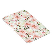 Pinke Blumen Magnet (Rechte Seite)