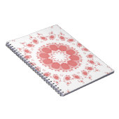 PINKE BLUMEN NOTIZBLOCK (Rechte Seite)