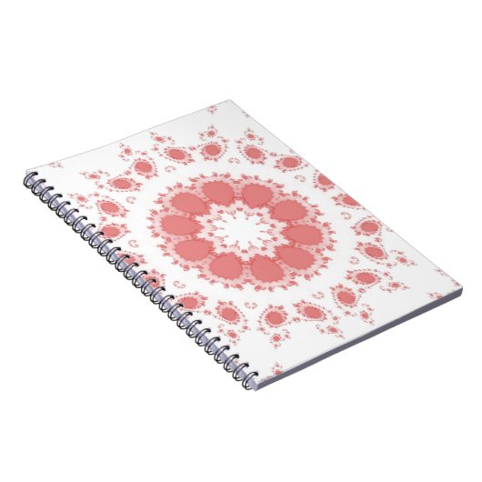 PINKE BLUMEN NOTIZBLOCK (Rechte Seite)