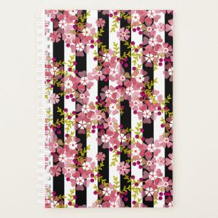 Pinke Blumen Planer