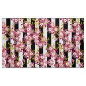 Pinke Blumen Stoff (Fat Quarter (45,7 x 55,9 cm))