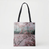 PINKE BLUMEN TASCHE (Vorderseite)