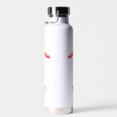 Pinke Blumen Trinkflasche (Rechts)