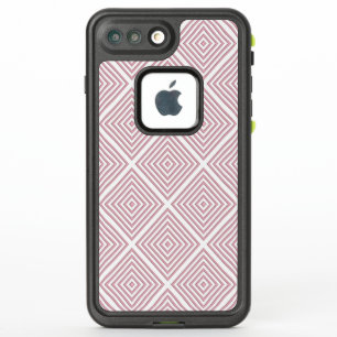 Pinke geometrische Quadrate