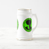 Pinkel Blinders Beer Stein Bierglas (VorderseiteRechts)