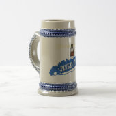 Pinkel Strong Bierglas (Vorderseite Links)