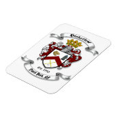 Pinkel Wappen Magnet (Linke Seite)