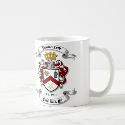 Pinkel Wappen Tasse (Rechts)
