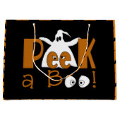 Pinkeln Halloween Ghost große Geschenktasche Geschenktüte (Vorderseite)