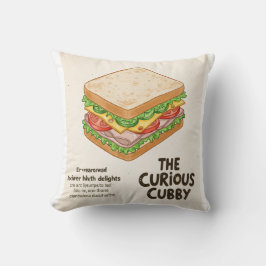 Pinkeln hinter den Doodles Kissen