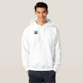 Pinkeln mit Kaninchen Hoodie (Vorne ganz)